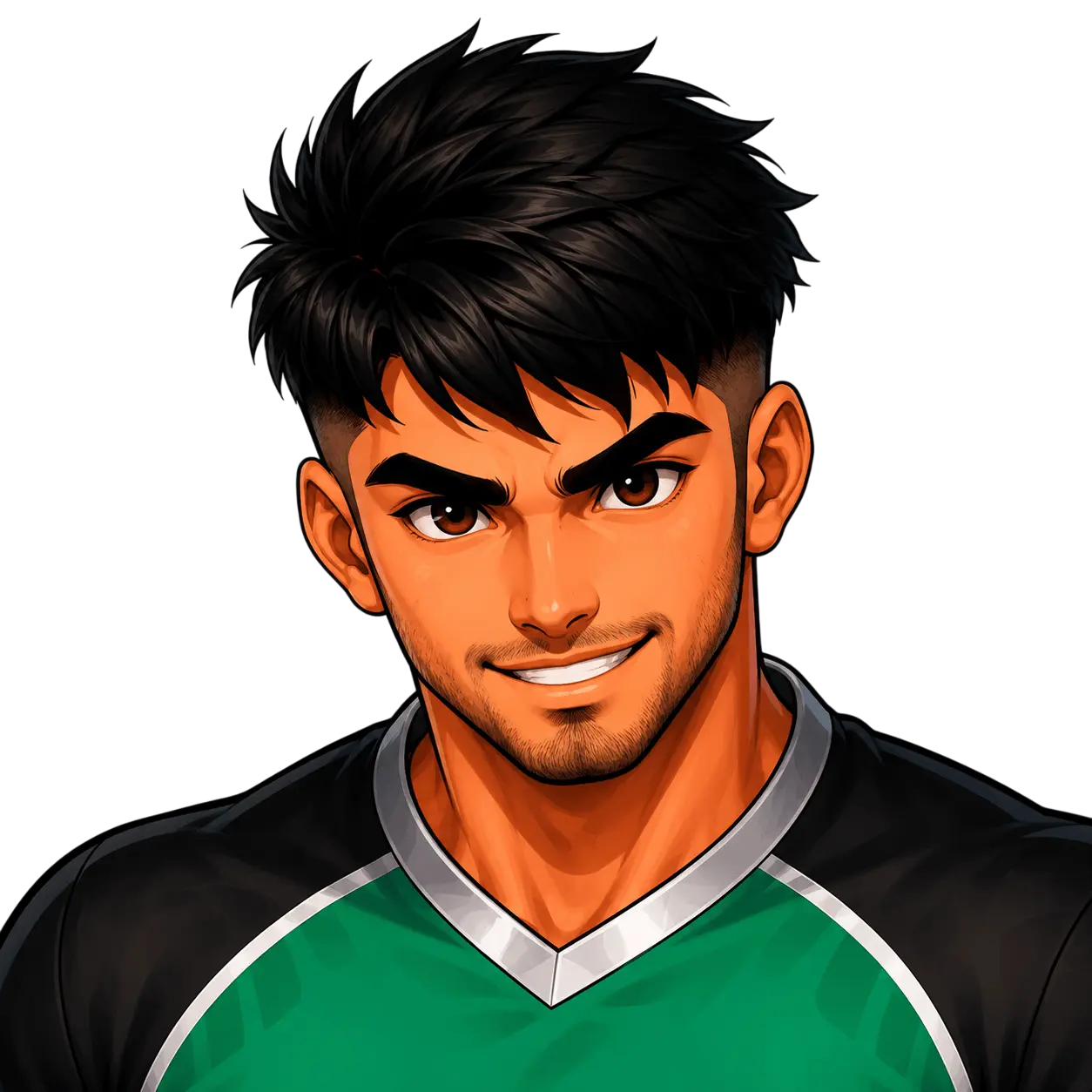 CRIS, an AI keeper and striker you face in Street Football